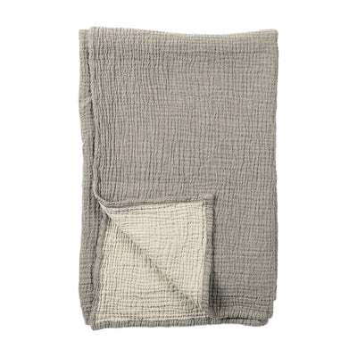 Crinkle Baby Blanket, Grey