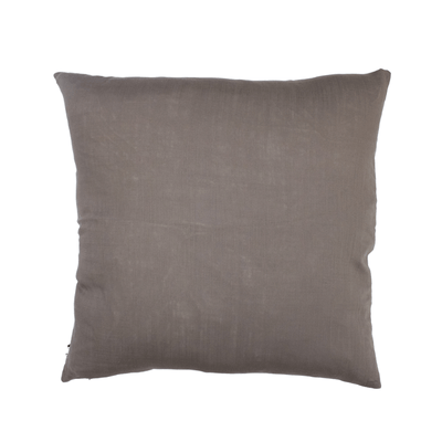 Mushroom Lori Linen/Cotton Pillow