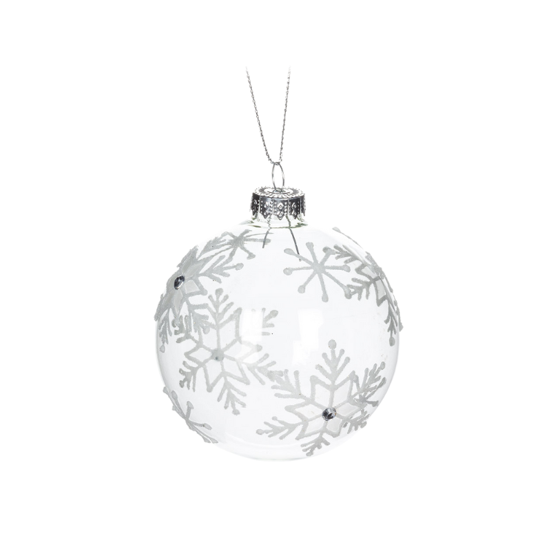 Snowflake Ball Ornament