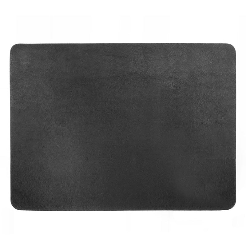 Studio Leather Rectangle Black Placemat