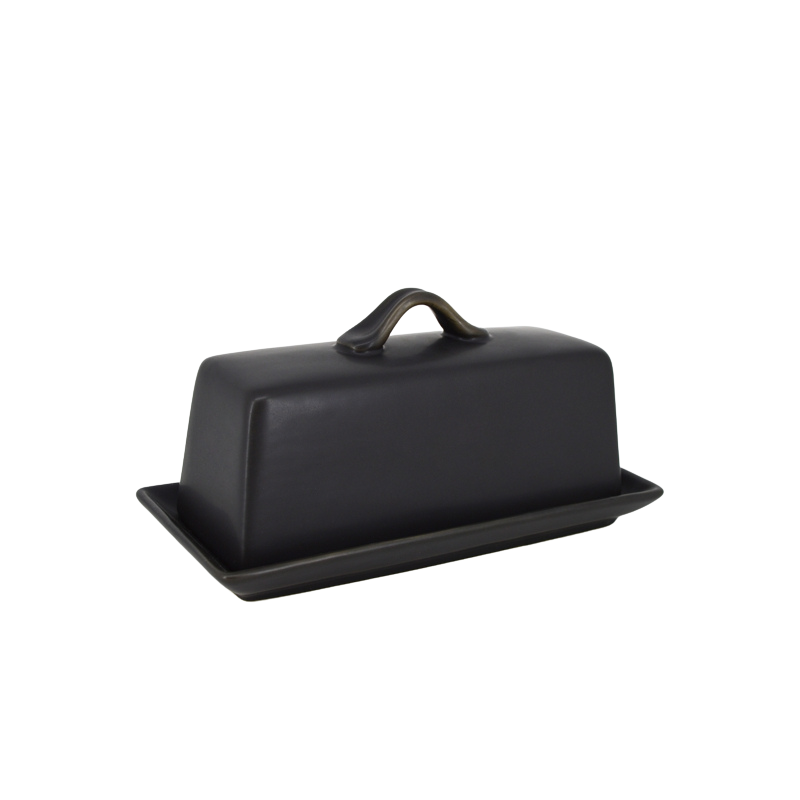 Park West Black Butter Dish