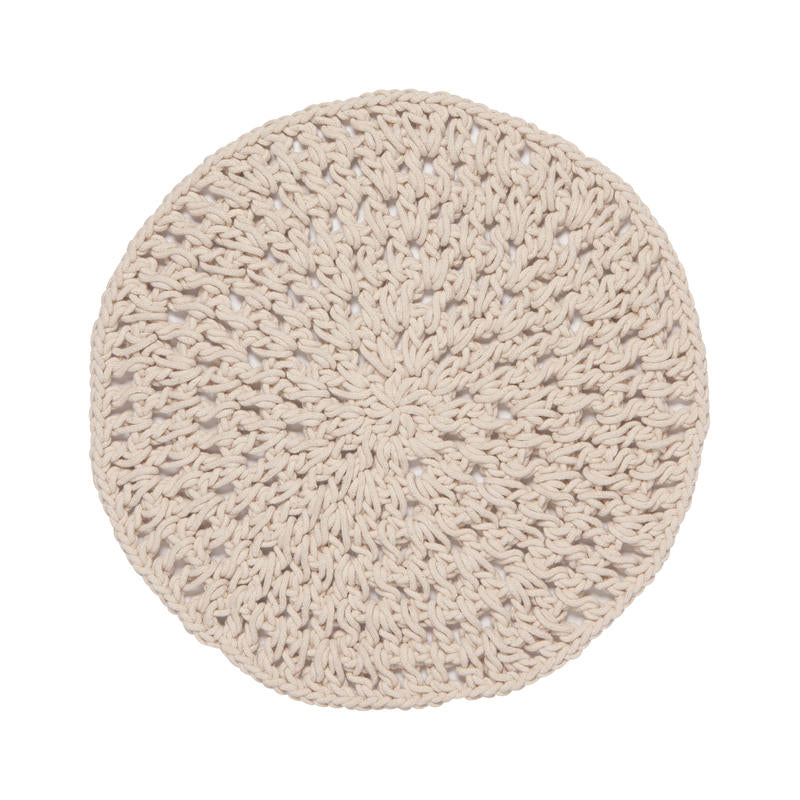 Natural Knotted Placemat