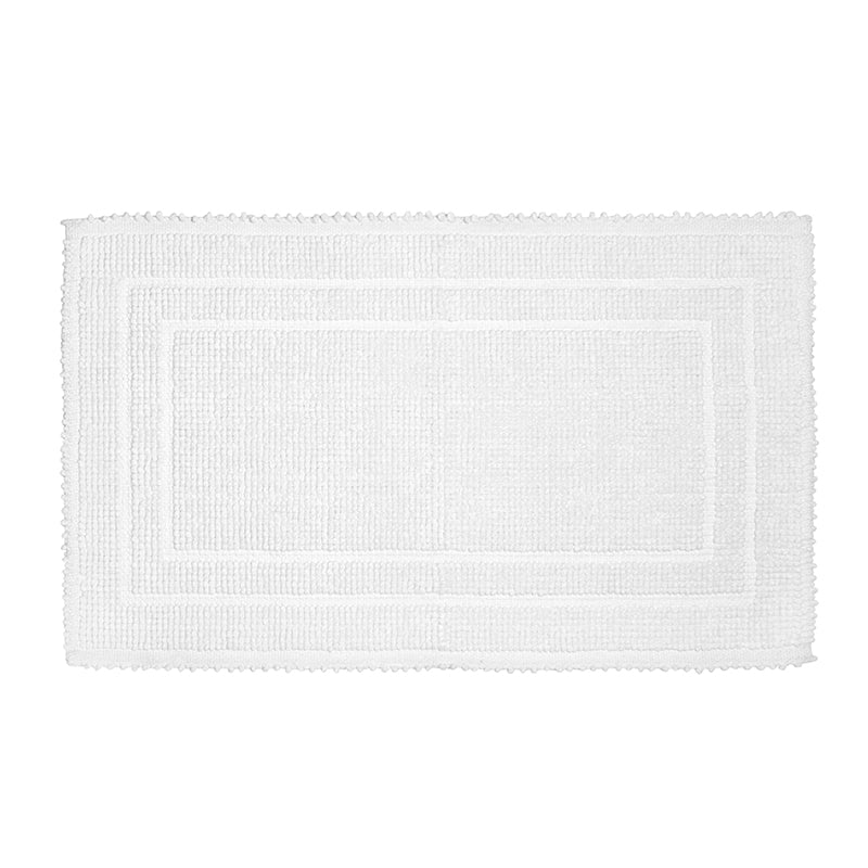 Cotton Border Bath Mat