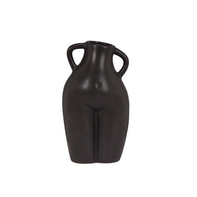 Black Marina Bodice Vase