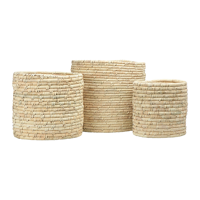 Brittany Hand-Woven Grass Baskets