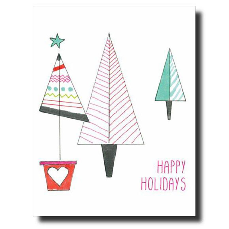 Colourful Christmas Greeting Card