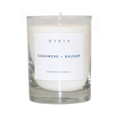 Wyrth Cashmere and Balsam Candle